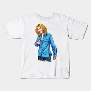 Bucky Covington - An illustration by Paul Cemmick Kids T-Shirt